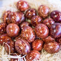 Jaja ukrašena tehnikom penganja