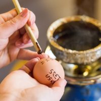 Jaja ukrašena tehnikom penganja