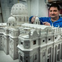 Josip Radić, minijatura Bazilike sv. Petra