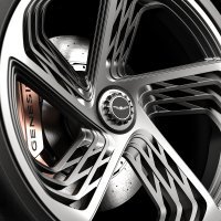 Zanimljiv dizajn felgi koncepta Genesis Mint