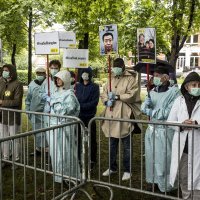 Prosvjed zbog kršenja ljudskih prava u Kini