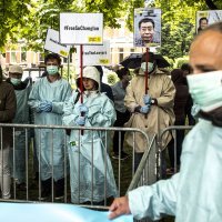 Prosvjed zbog kršenja ljudskih prava u Kini