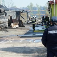 Koprivnica: U požaru izgorio pogon tvornice Eko papir