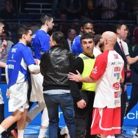 Crvena zvezda - Budućnost, napad huligana