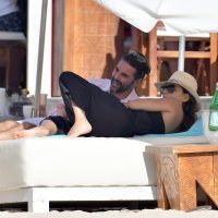 Eva Longoria i Jose Baston sa sinom na St. Bartsu
