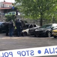Solin: Tijekom noći u Zvonimirovoj ulici izgorio BMW