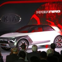 Kia HabaNiro koncept na predstavljanju u New Yorku