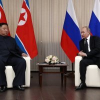 Kim Jong Un i Vladimir Putin