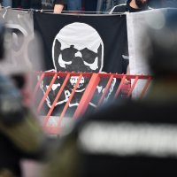Atmosfera na derbiju Crvena zvezda - Partizan