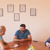 Ivana i Dražen Čurila u razgovoru s Lukom Filipovićem