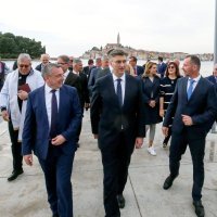 Predrag Štromar i Andrej Plenković