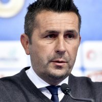 Nenad Bjelica i Mirko Barišić na presici povodom produženja ugovora trenera i GNK Dinama