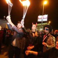 Split karneval 2017.  Ivan Pernar, Ava Karabatić