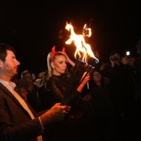 Split karneval 2017.  Ivan Pernar, Ava Karabatić