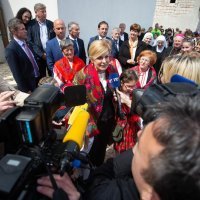 Rab: Predsjednica RH prisustvovala proslavi zavjetnog blagdana i procesiji za "Križima"