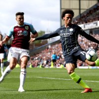 Burnley (Charlie Taylor) - Manchester City (Leroy Sane)