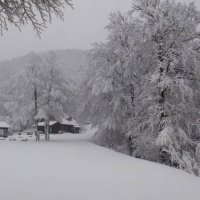 Snijeg u Nacionalnom parku Sjeverni Velebit