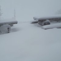 Snijeg u Nacionalnom parku Sjeverni Velebit