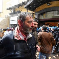 Sukob nezaposlenih s policijom u Napulju 29. travnja 2019.