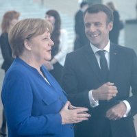 Angela Merkel i Emmanuel Macron
