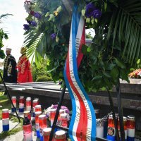 Polaganje vijenaca na grobu Gojka Šuška povodom 21. godišnjice smrti
