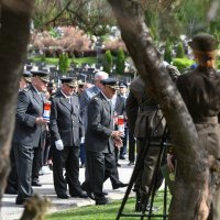 Polaganje vijenaca na grobu Gojka Šuška povodom 21. godišnjice smrti