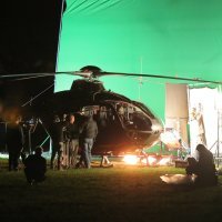 Snimanje filma The Hitman's Wife's Bodyguard na igralištu iza muzeja Mimara