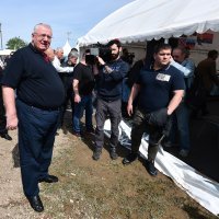 Skup Vojislava Šešelja i Srpske radikalne stranke u Hrtkovcima