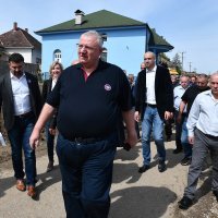 Skup Vojislava Šešelja i Srpske radikalne stranke u Hrtkovcima