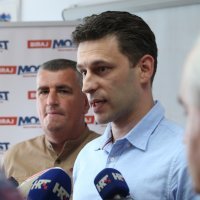 Split: Božo Petrov i Miro Bulj održali konferenciju za medije uoči EU izbora