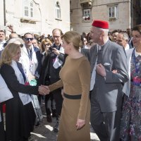 Predsjednica Kolinda Grabar Kitarović, gradonačelnik Andro Krstulović Opara i supruga Daniela Marasović Krstulović