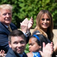 Donald i Melania Trump u Bijeloj kući slave godišnjicu kampanje BeBest