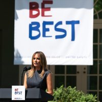 Donald i Melania Trump u Bijeloj kući slave godišnjicu kampanje BeBest