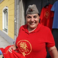 Protestni skup u centru Bleiburga antifašisticke organizacije Austrije, Italije, Hrvatske i Slovenije