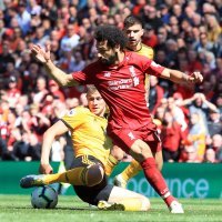 Liverpool (Mohamed Salah) - Wolverhampton Wanderers (Ryan Bennett)