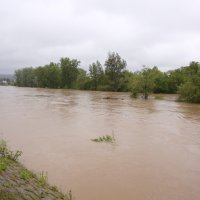 Pripreme za vodeni val u Hrvatskoj Kostajnici