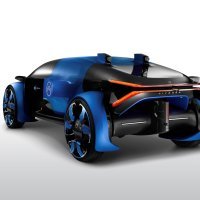 Citroën 19_19 Concept ima na krovu istaknute lidarske senzore  i svjetleće diode koje ukazuju na aktiviranje različitih komponenti