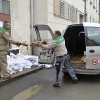 Obrana od poplave u Hrvatskoj Kostajnici