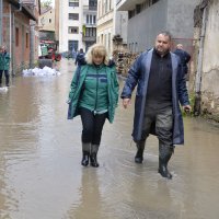 Obrana od poplave u Hrvatskoj Kostajnici
