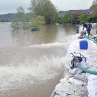 Obrana od poplave u Hrvatskoj Kostajnici