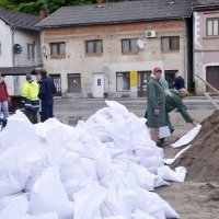 Obrana od poplave u Hrvatskoj Kostajnici