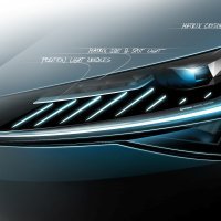 Nova prednja LED svjetla na novoj Škodi Superb