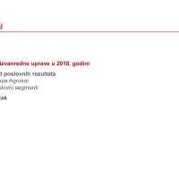 Poslovni rezultati Agrokora za 2018.