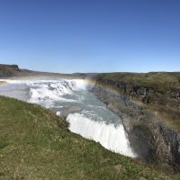 Duga iznad vodopada Gullfoss