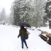 Na Sljemenu zimska idila usred svibnja