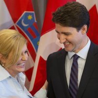 Kolinda Grabar Kitarović i Justin Trudeau