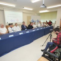 Konferencija za medije u KBC Zagreb o uspješnom razdvajanju sijamskih blizanki