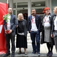 Kandidati koalicije Možemo, Nova ljevica i ORaH za EU izbore održali konferenciju na Iblerovom trgu