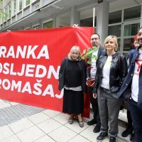 Kandidati koalicije Možemo, Nova ljevica i ORaH za EU izbore održali konferenciju na Iblerovom trgu