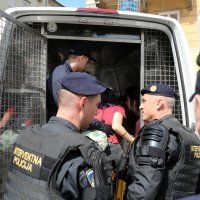 Rijeka: Policija privela prosvjednike koji su ometali Hod za život